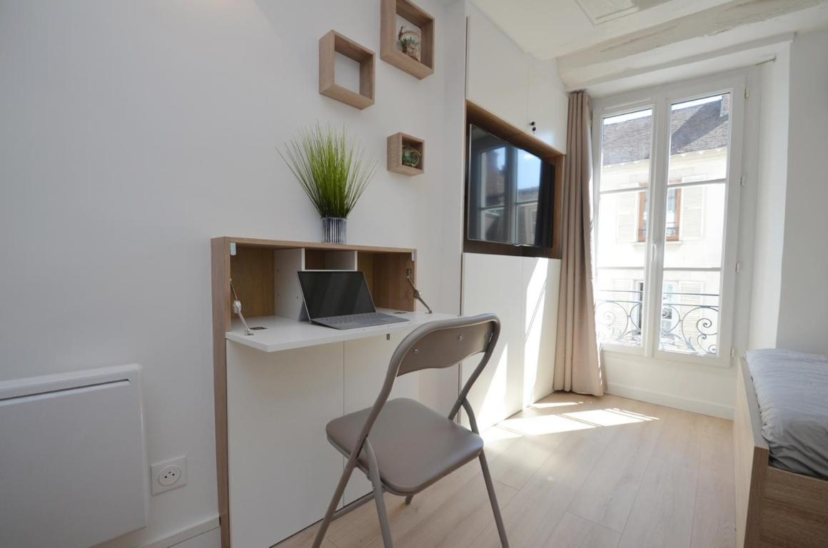 Le Petit France - Hyper Centre De Fontainebleau - Proche Insead Apartment Exterior foto